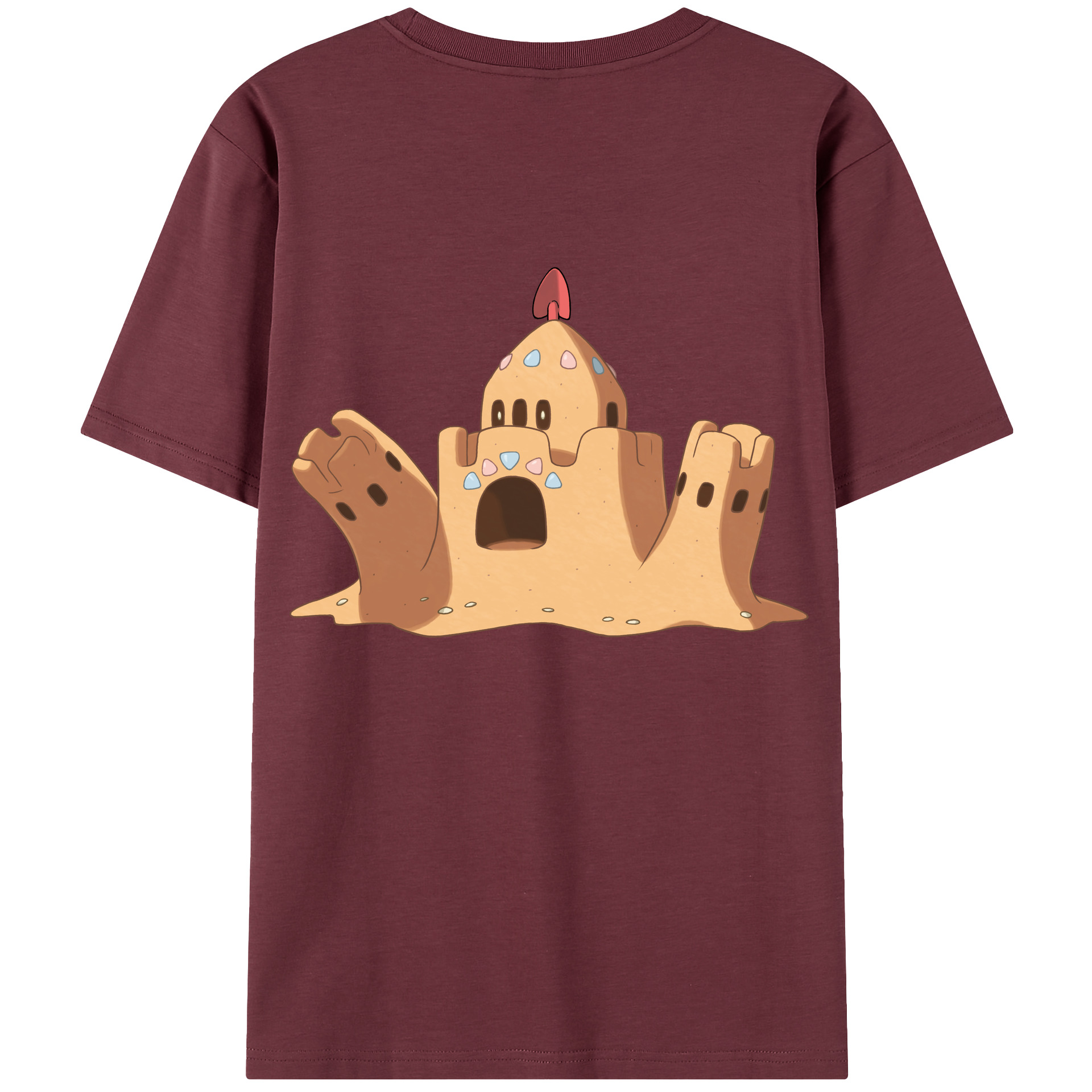 （画像用） ポケットモンスター Pokémon 綿100％半袖Tシャツ（背面プリント）